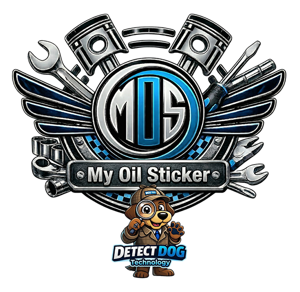 My Oil Sticker with Detect Dog